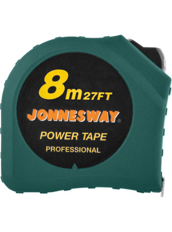 MT0304 JONNESWAY Рулетка в обрезиненом корпусе 8 м.