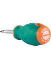 D71S638 JONNESWAY Отвертка стержневая шлицевая ANTI-SLIP GRIP, SL6.5х38 мм