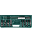 AE310082 JONNESWAY Съемник подшипников с цанговыми захватами за внутреннюю обойму и обратным молотком в наборе, диапазон захватов 8-30 мм
