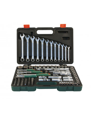 S68H5234111S JONNESWAY Набор инструмента универсальный 1/4", 1/2"DR Super Tech, 111 предметов