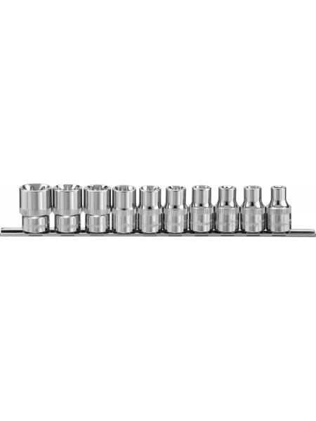 912610  Ombra Набор головок торцевых 1/2" на держателе, внешний TORX, E8-E24, 10 предметов