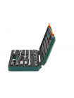 S68H4127S JONNESWAY Набор головок торцевых Super Tech 1/2"DR с аксессуарами, 27 предметов