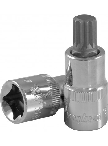 120709 Ombra Насадка торцевая 1/2" с вставкой-битой SPLINE, M9