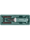 AG010138 JONNESWAY Набор ударных отверток SL 5, 6, 8, 10, 12 мм, PH# 1, 2, 3, 4, Hex 4, 5, 6, 8, 14 предметов