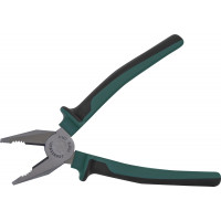 P0818 JONNESWAY Пассатижи с двухкомпонентными рукоятками 8"