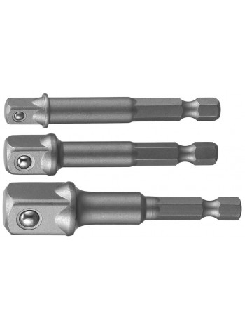 912003 Ombra Набор переходников для механизированного инструмента 1/4",3/8",1/2"*1/4"H 3 предмета