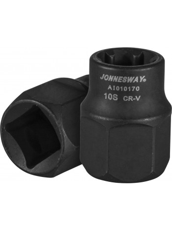 AI010170 JONNESWAY Торцевая головка 1/2" 10S для регулировки натяжителя ремня TOYOTA COROLLA ALTIS
