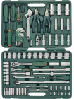S04H52483S JONNESWAY Набор инструмента универсальный 1/4", 1/2" 83 предмета