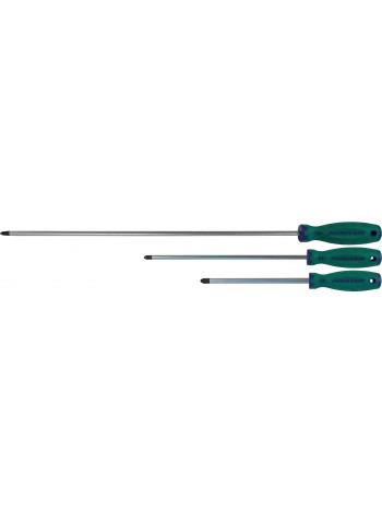 D71P1400 JONNESWAY Отвертка стержневая крестовая ANTI-SLIP GRIP, PH1x400 мм