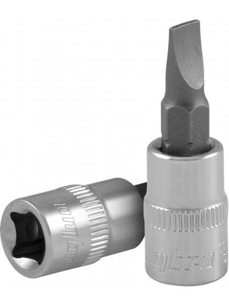 138555 Ombra Насадка торцевая 3/8" с вставкой-битой шлицевой, SL5.5