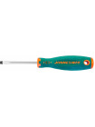 D71S575 JONNESWAY Отвертка стержневая шлицевая ANTI-SLIP GRIP, SL5.5х75 мм