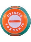 D71S575 JONNESWAY Отвертка стержневая шлицевая ANTI-SLIP GRIP, SL5.5х75 мм
