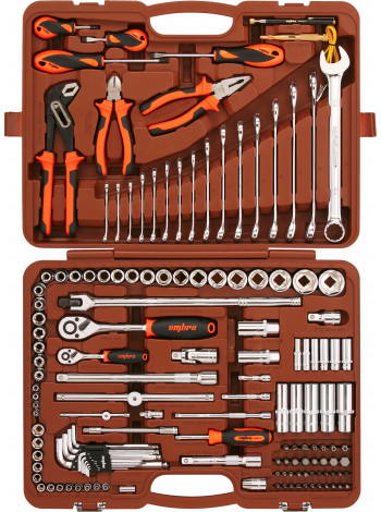 OMT143SL Ombra Набор инструмента универсальный 1/4", 1/2" 143 предмета