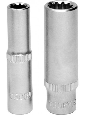 MP11406 Thorvik Головка торцевая глубокая MultiProf  1/4" 6 мм