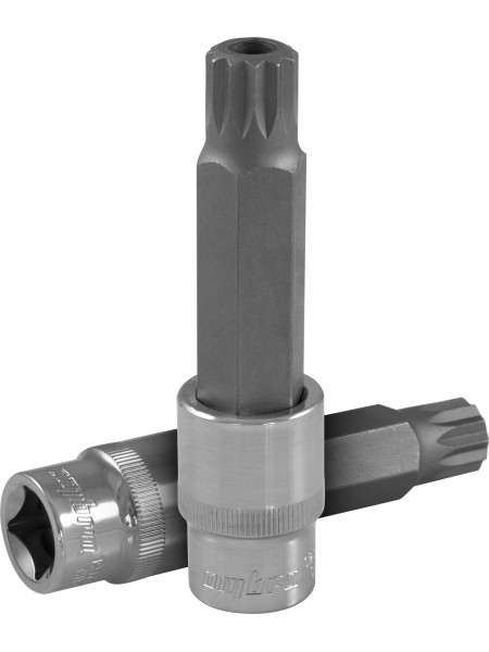 121716T Ombra Насадка торцевая 1/2" с вставкой-битой TAMPERPROOF SPLINE, M16H, 100 мм