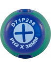 D71P238 JONNESWAY Отвертка стержневая крестовая ANTI-SLIP GRIP, PH2х38 мм