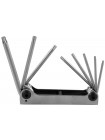 H07M08SF JONNESWAY Набор угловых ключей Torx (в ключнице) Т9-Т40, 8 предметов
