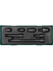 S03A401SP JONNESWAY Комплект аксессуаров для ударных головок 1/2" 7 предметов (ложемент)