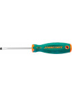 D71S6100 JONNESWAY Отвертка стержневая шлицевая ANTI-SLIP GRIP, SL6.5х100 мм