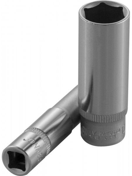 S04HD21045 JONNESWAY Головка торцевая глубокая 1/4" 4,5 мм
