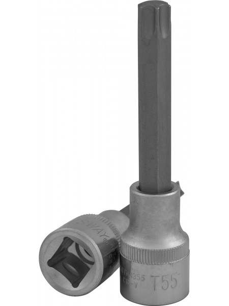S07H4370 JONNESWAY Торцевая головка 1/2"DR с вставкой Torx T-70, L-100 мм