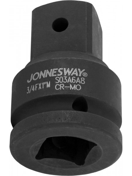 S03A6A8 JONNESWAY Адаптер-переходник для ударного инструмента F-3/4", M–1"