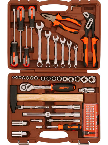 OMT75S Ombra Набор инструмента универсальный 1/4", 1/2" 75 предметов