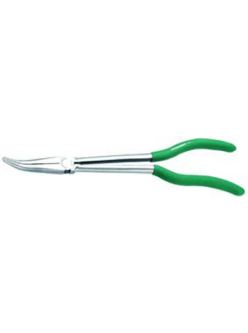 P7602 JONNESWAY Утконосы удлиненные, 11", загнутые (угол 45⁰)