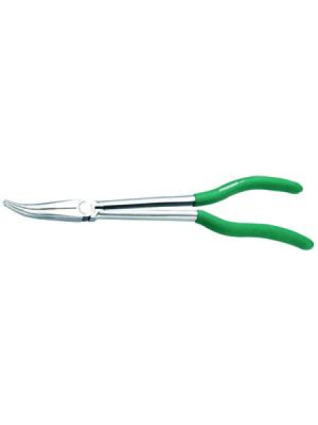 P7602 JONNESWAY Утконосы удлиненные, 11", загнутые (угол 45⁰)