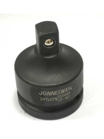 S03A6A4 JONNESWAY Адаптер для ударных головок 3/4"(F) - 1/2"(M)