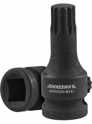 AI050103 JONNESWAY Насадка ударная многоцелевая 1/2''DR М14х60 мм. для а/м VW Т4.(Ключ верхних шаровых шарниров)