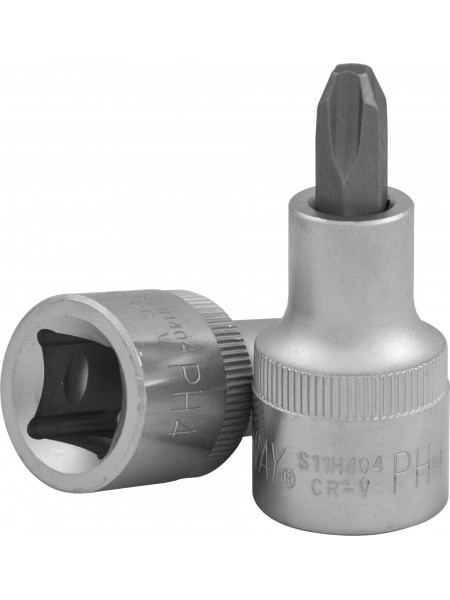 S51H404 JONNESWAY Торцевая головка 1/2"DR с вставкой РН4