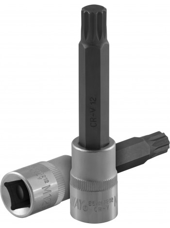 S64H4212 JONNESWAY Торцевая насадка 1/2"DR с вставкой SPLINE M12x100 мм. для ГБЦ двигателей VAG
