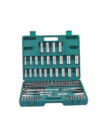 S05H48107S JONNESWAY Набор инструмента универсальный 1/4", 3/8" и 1/2" 107 предметов