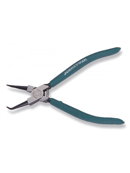 AG010005 JONNESWAY Щипцы для стопорных колец, сжим загнутый, 7"