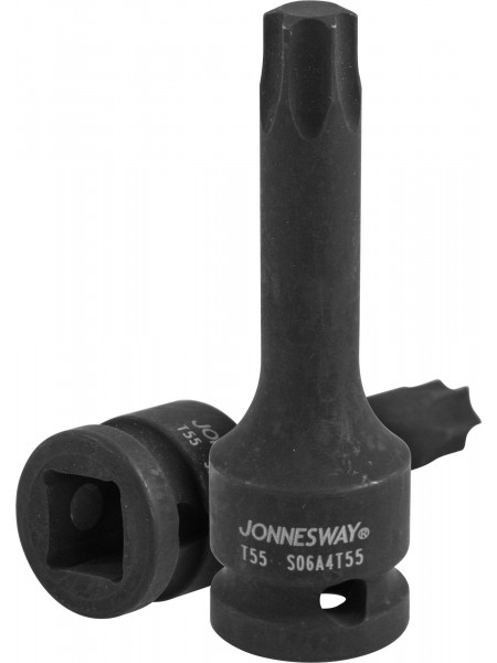 S06A4T45 JONNESWAY Ударная головка Torx 1/2DR", T45, 78 мм